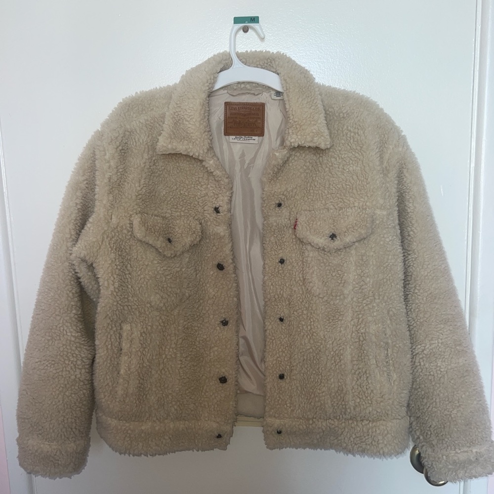 Levi’s teddy trucker jacket